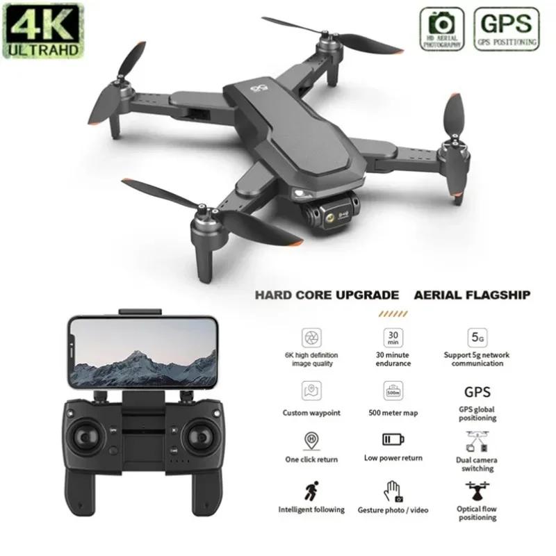 

X1 Brushless 8K WIFI FPV 5G GPS RC Drone 360-Degree Obstacle Avoidance 3000M 30Mins Custom Waypoint RC Quadcopter Kids XMAS Gift
