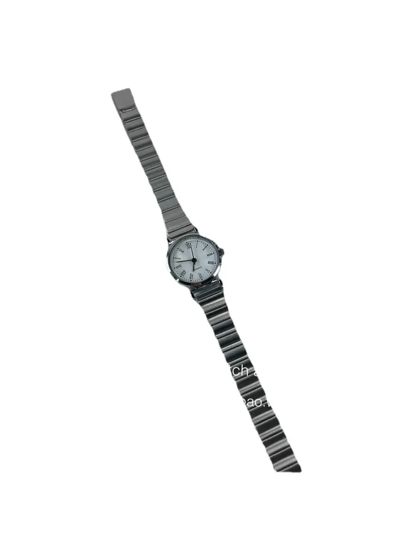 

Часы женские винтажные нишевые, модные стильные студенческие наручные часы с ремешком в стиле ins, простые темпераментные кварцевые