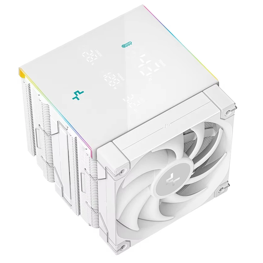 Оптовая продажа с фабрики Deepcool AK620 DIGITAL PRO WH вентилятор процессора кулер для