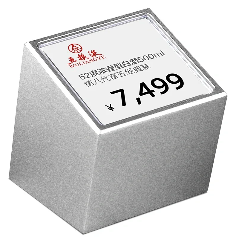 Алюминиевый мини-акриловый держатель знаков цена наименование карточка ярлык