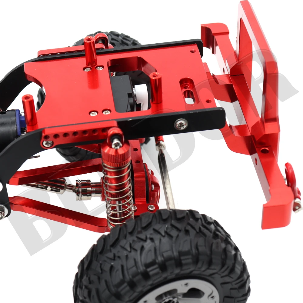 MN D90 D91 D96 D99 MN90 MN99S Metal Steering Servo Fixed Mount Bracket Beam With Shock for 1/12 RC Car Upgrade Parts |