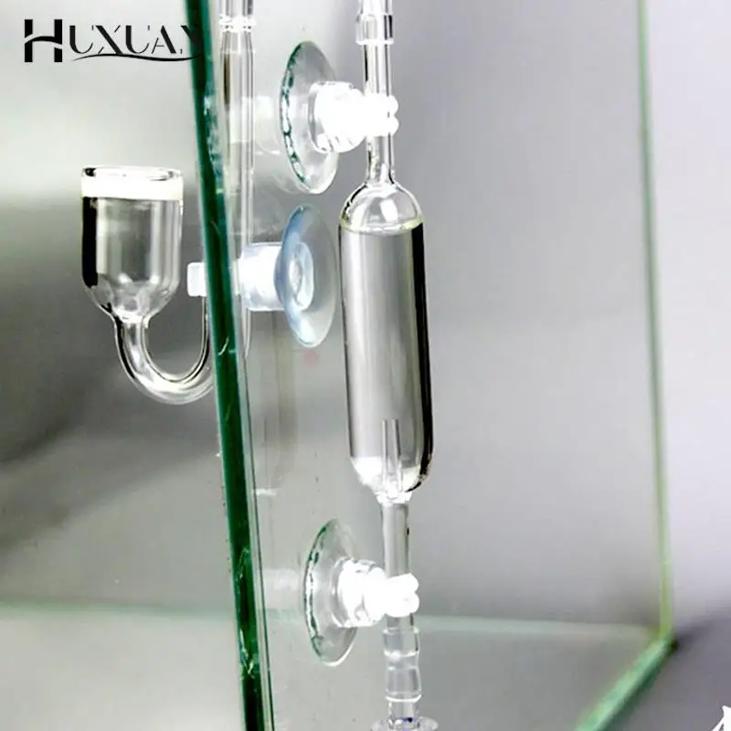 

Aquarium CO2 Bubble Counter Water Plants Fish Tank CO2 Regulator Injection System Measurement Device CO2 Diffuser Accessories