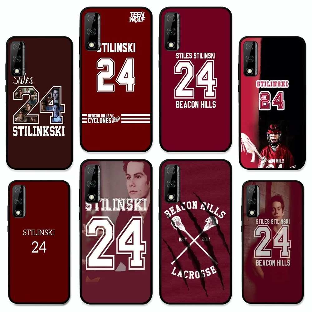 Чехол для телефона Teen Wolf Stiles Stilinski 24 Huawei Y9 6 7 5 Prime Enjoy 7s 8 Plus 7a 9e 9plus 8E Lite Psmart Shell