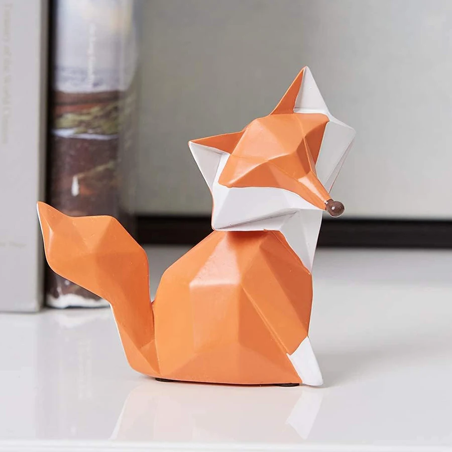 Современные минималистичные украшения в виде животных из лисы подходят для