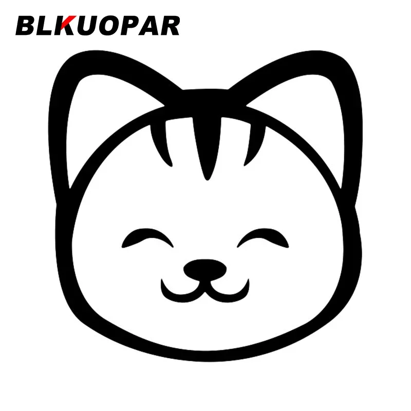 

BLKUOPAR милый кот котенок Автомобильная наклейка RV креативная аниме наклейка индивидуальный солнцезащитный окна бампер украшение автомобильные аксессуары