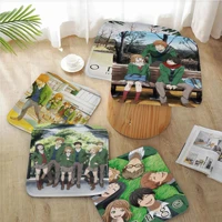 oranye poster kertas seni anime simplicity multi color chair mat soft pad seat cushion for dining patio office indoor cushions