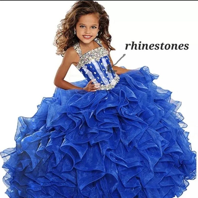 

Детское платье до пола, с цветочным принтом