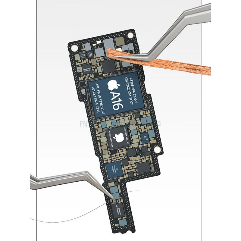 Высокоточный Пинцет для механической магнитной посадки пинцет из олова