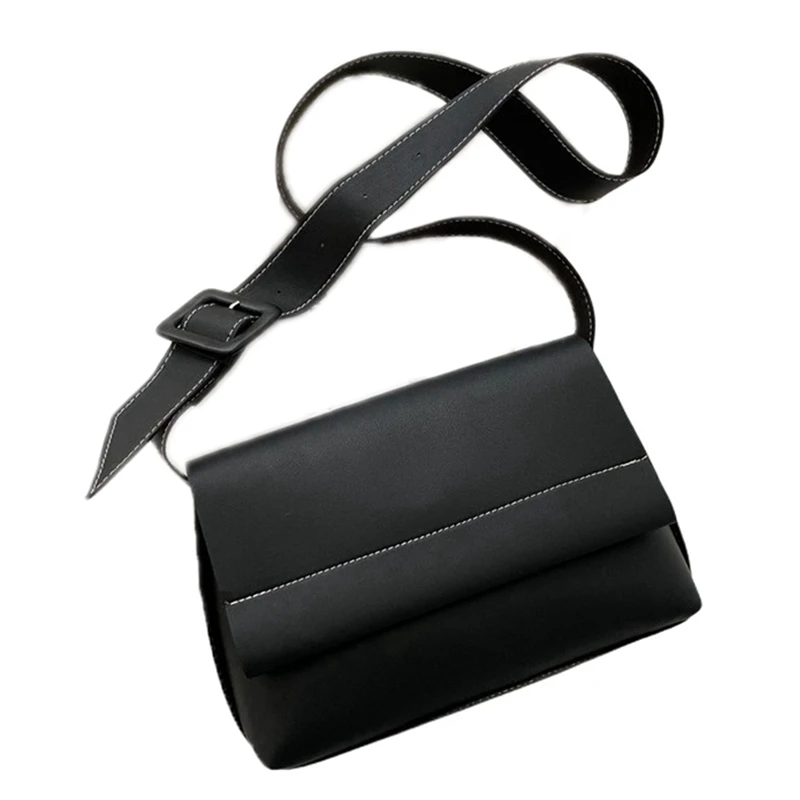 

NEW-Simple Retro Fashion Broadband One-Shoulder Underarm Bag Casual Simple Messenger Small Square Bag
