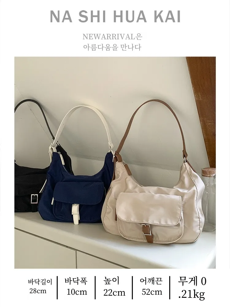 Японская мода художественная ретро пригородная легкая сумка из нейлоновой ткани