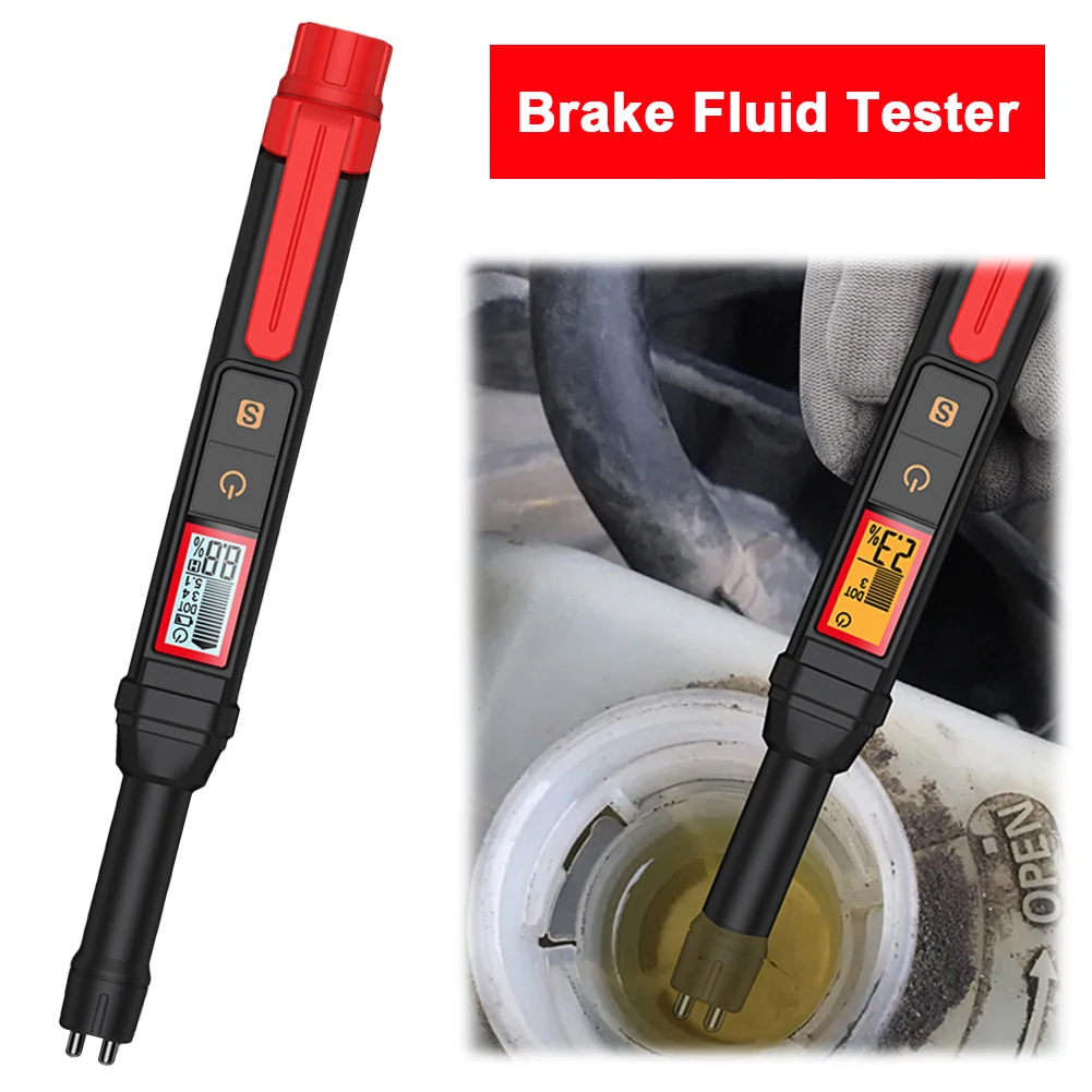 Цифровой универсальный тестер тормозной жидкости проверка качества тормозного