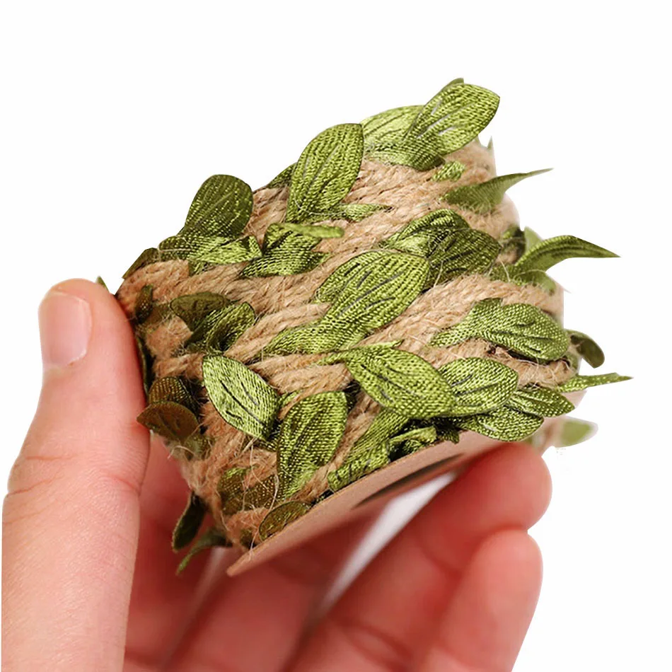 5 м натуральный винтажный джутовый шнур лента для упаковки подарков банты