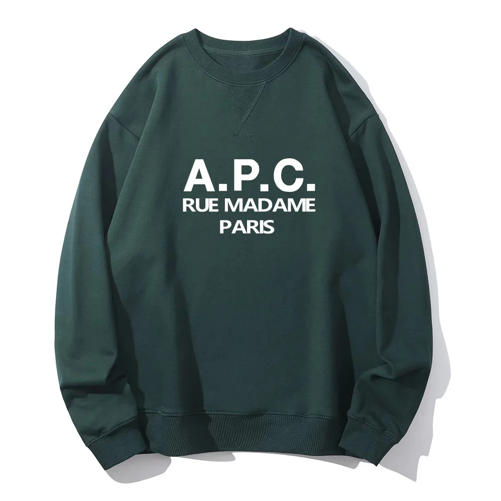 

Hot sales O-Neck Letter Printed Cotton Casual Normcore/Minimalist Hoodie Men Women Sweatshirts Long Sleeve Tracksuit Clothing