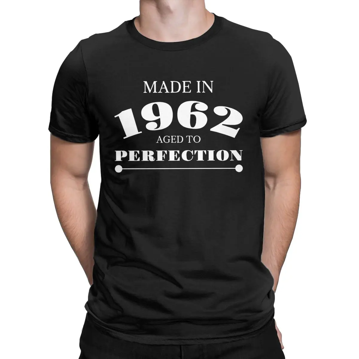 

Made In 1962 Aged To Perfection Classic Novelty Cotton Tees Short Sleeve Crew Neck Clothes Classic T-Shirts