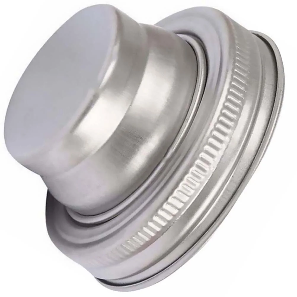 

1pc Anti-rust Reusable Stainless Steel Lids for Restaurant Home