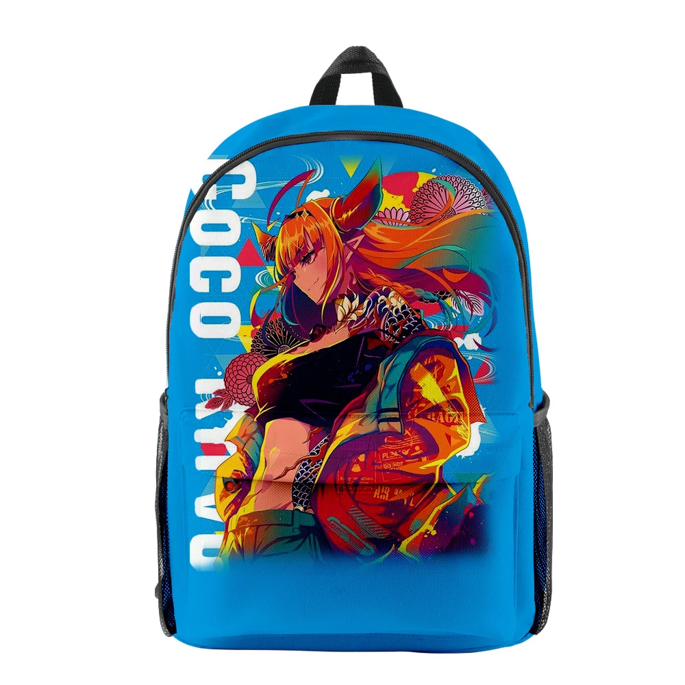 

Harajuku Kawaii HOLOLIVE Ram 3D Printed Student School Bags Youthful Notebook Backpacks Oxford Waterproof Boys/Girls Travel Bags