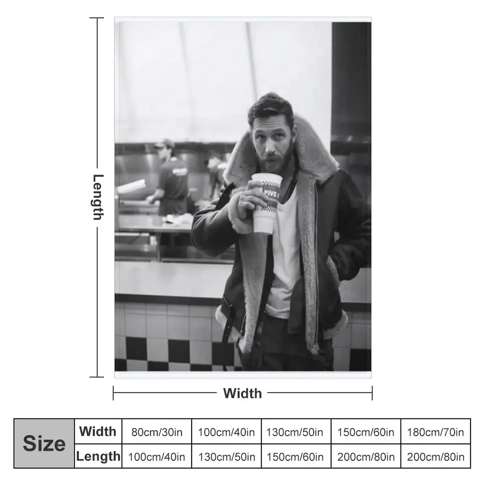 Одеяло Tom Hardy Thins большие теплые зимние рождественские украшения одеяла