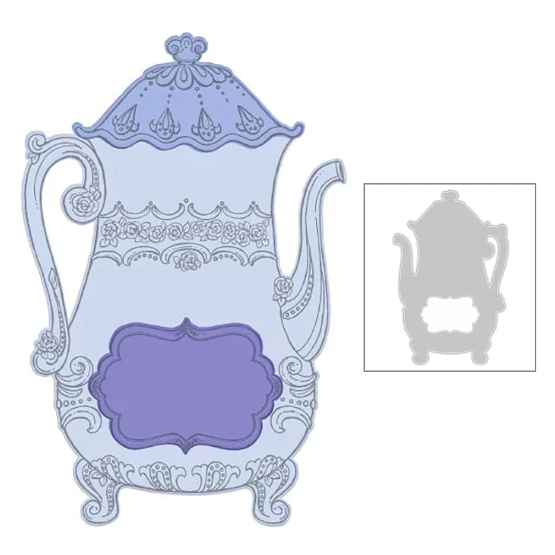 2020 новый чайник стакан для воды тиснение металлическая резка штампы сделай сам