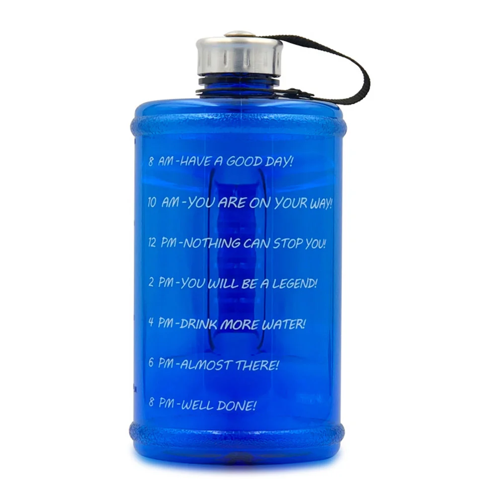 Купи 2.2L Portable Sports Bottle Sports Water Bottles Drinking Water Bottle Hydoflask Gallon Water Bottle Camping Bottle water за 861 рублей в магазине AliExpress