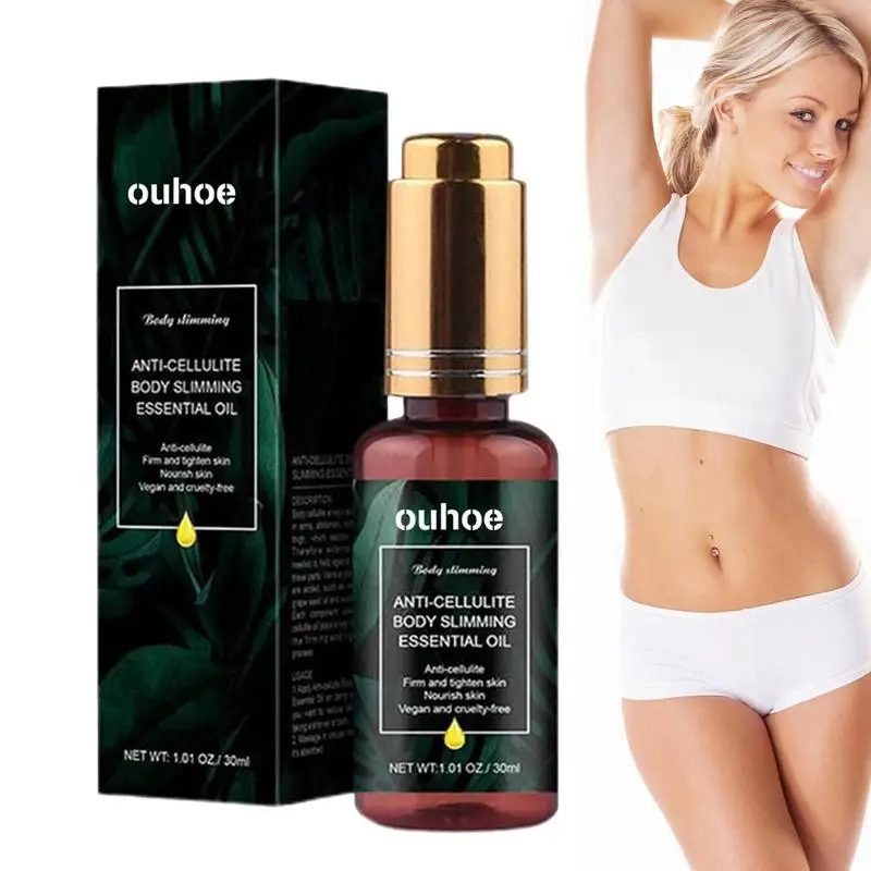 

Slimming Body Oil 30ml Cellulite Oil For Thighs And Butt Firming Fat-Burning Oil For Belly Perfect For Cellulite Soothing
