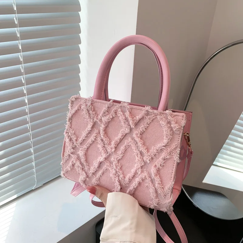 Fashion Luggage & Bags Women's Handbags Shoulder NEW Tassel Luxury Tote Large Capacity Casual Bolsa Feminina