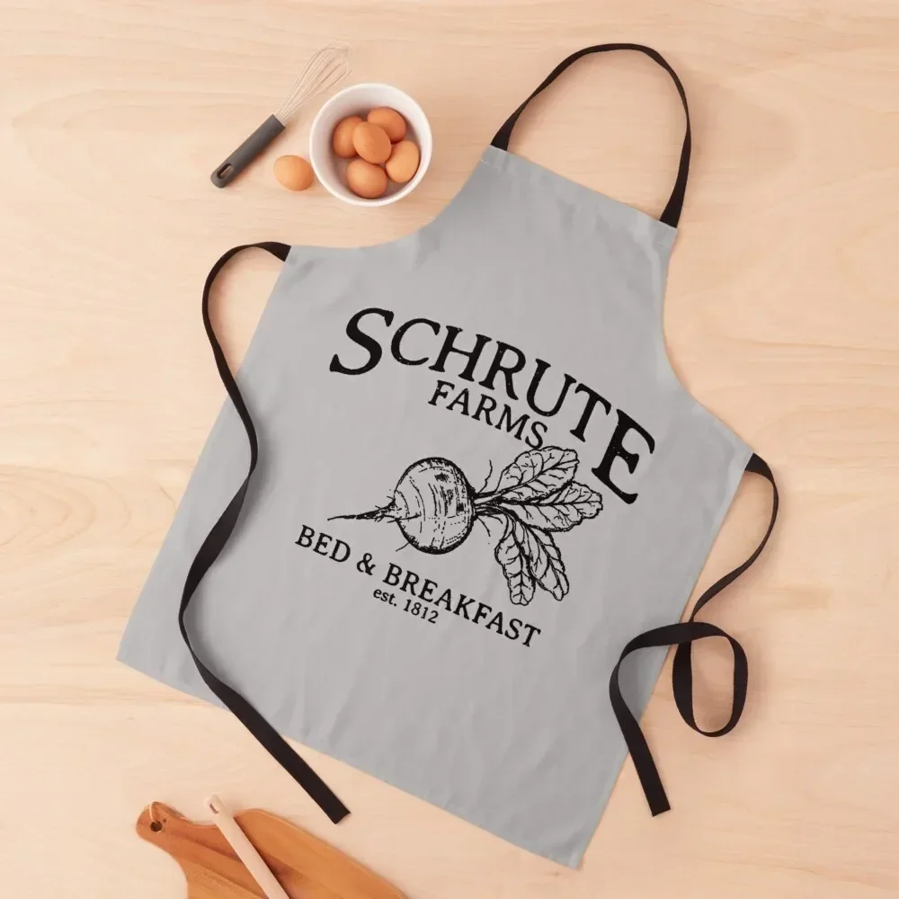 Фартук для офиса Schrute Farms чистки мужчин Кухонные фартуки женщин