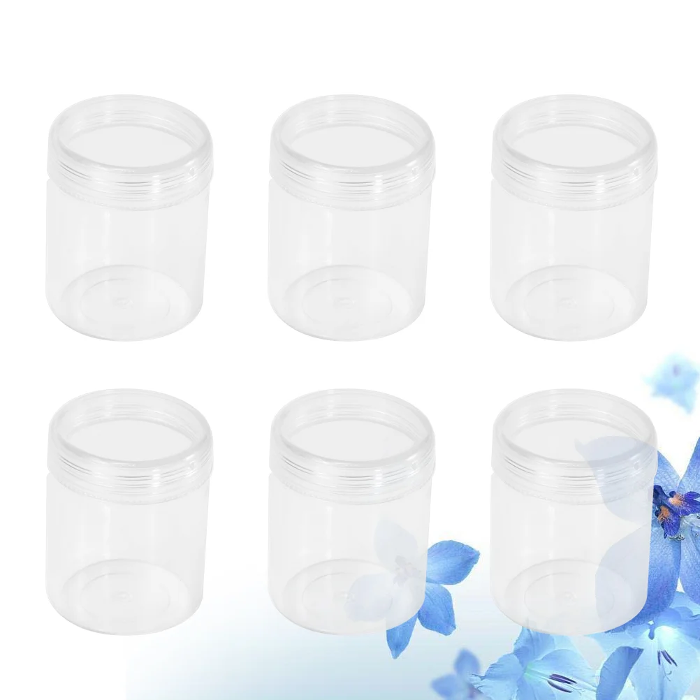 

Bottles Emptyrefillableshampoo Travel Round Containers Storage Jar Sample Lotioncap