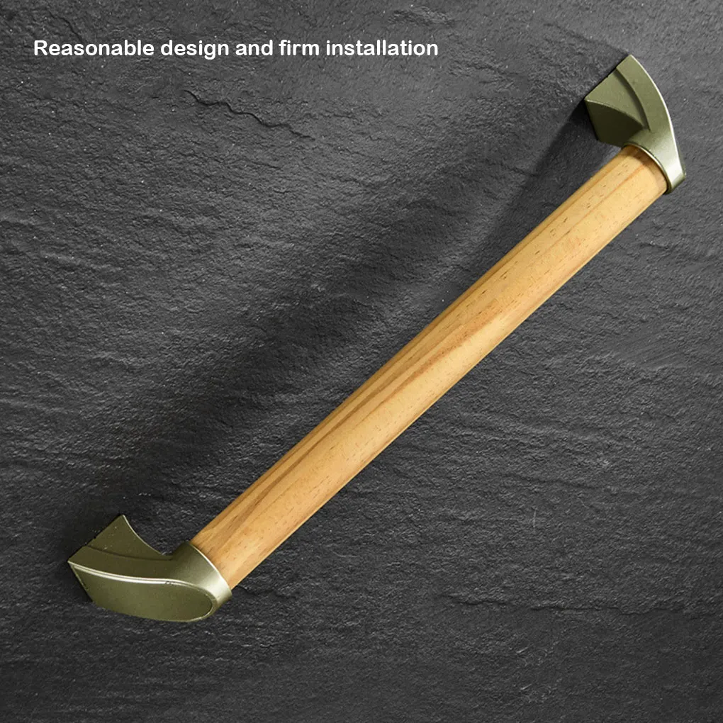

Handrail Solid Wood Polished Grip Handle Equipment Anti-skid Grab Bar Hardware Accessory Fitting Supplies Handrails