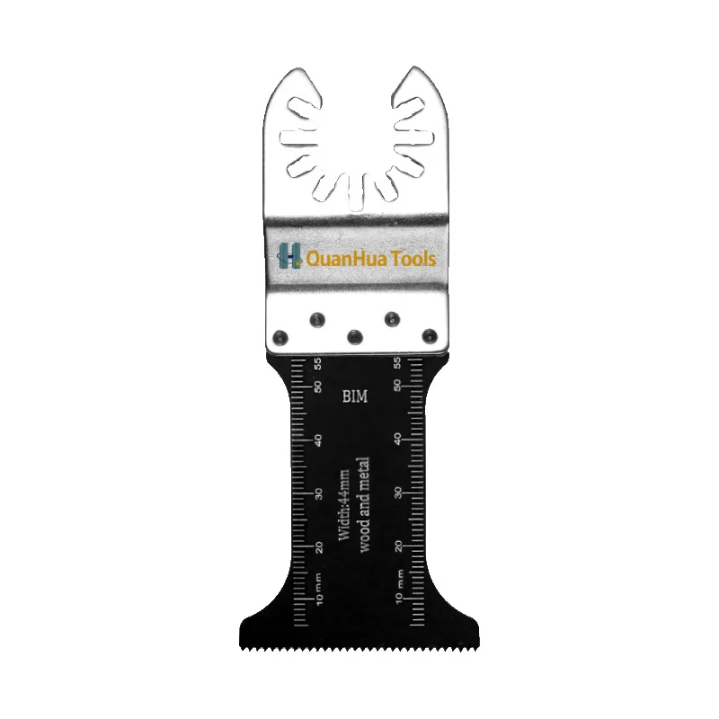 

1 шт. биметаллические колеблющиеся лезвия пилы, ширина 44 мм, удлинение 105 мм, универсальный кабель Fein Multimaster Porter Dewalt Milwaukee Rockwell