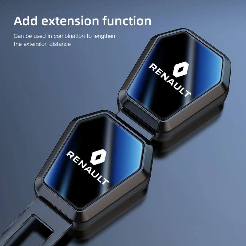 Автомобильная пряжка на сиденье и заднее для Renault Clio Megane аксессуары пряжки ремня