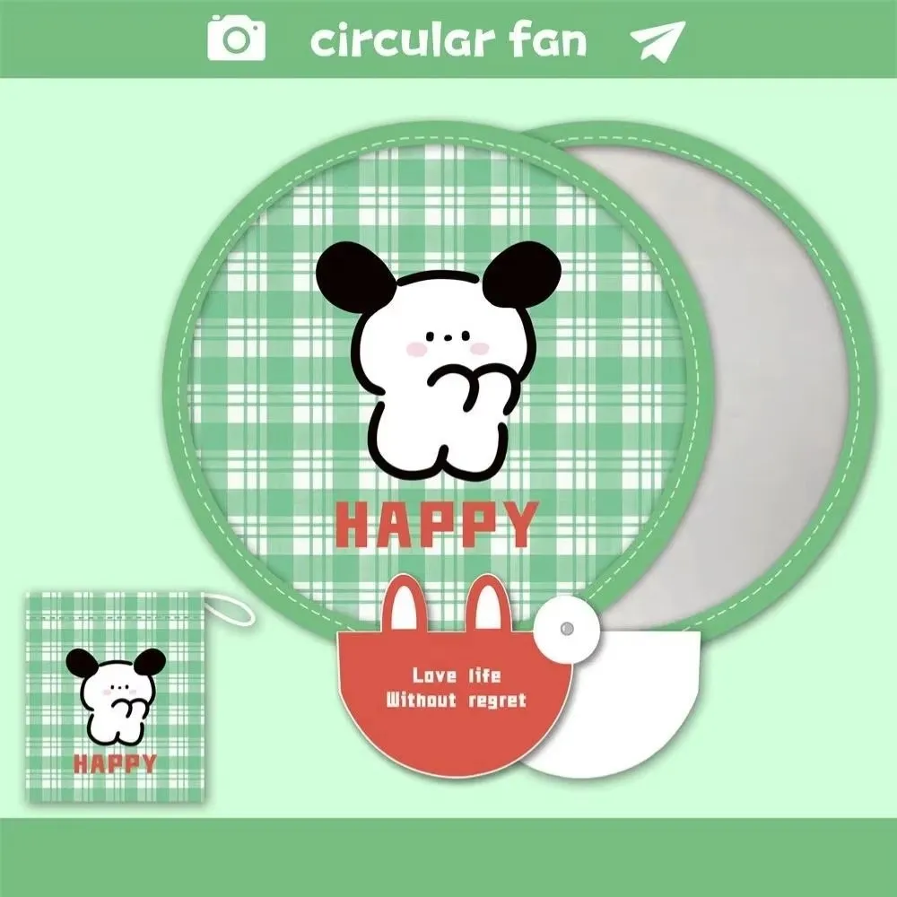 Портативный Складной Вентилятор С Мультяшным Дизайном Для Фотографии На