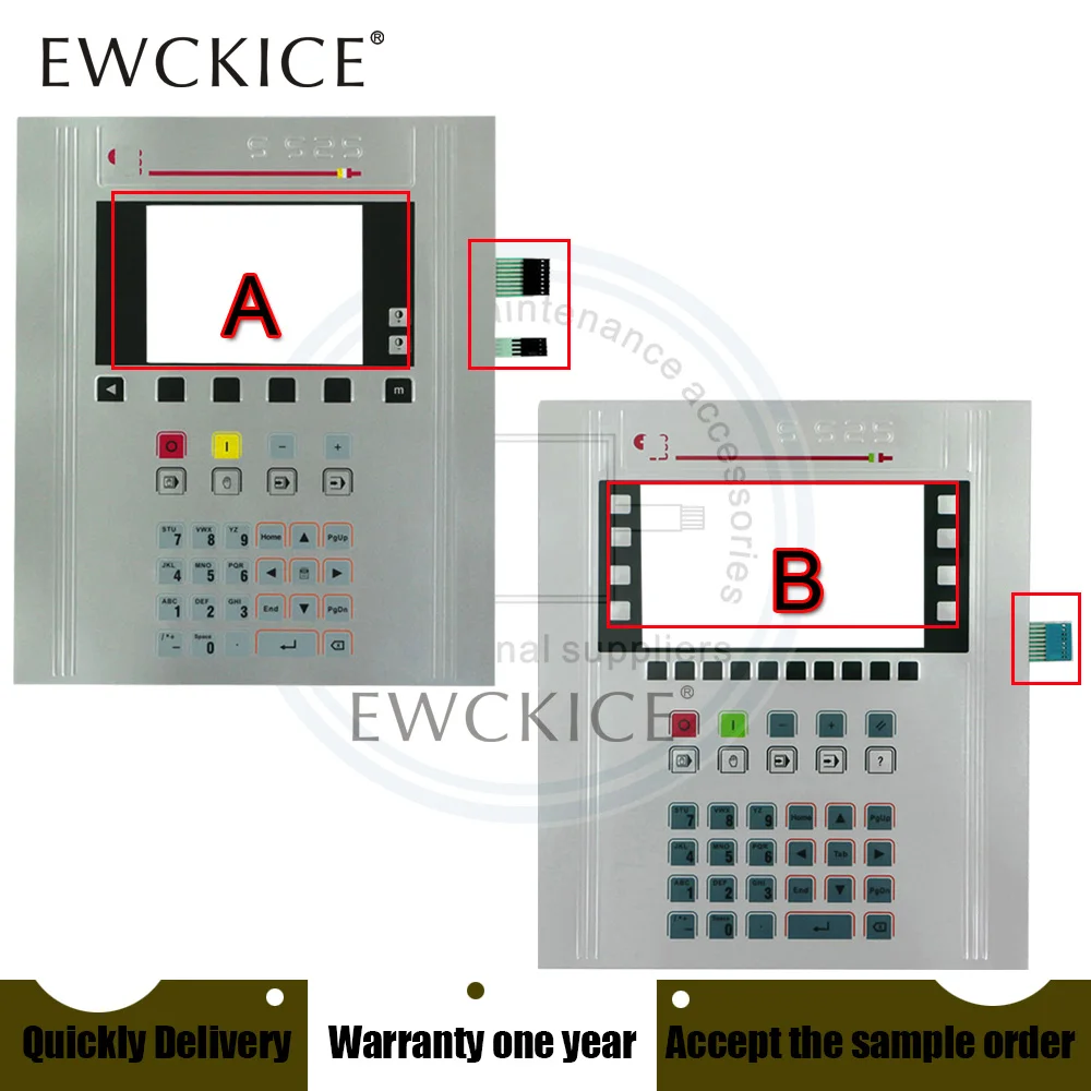 NEW S525 HMI esa S525 PLC Membrane Switch keypad keyboard