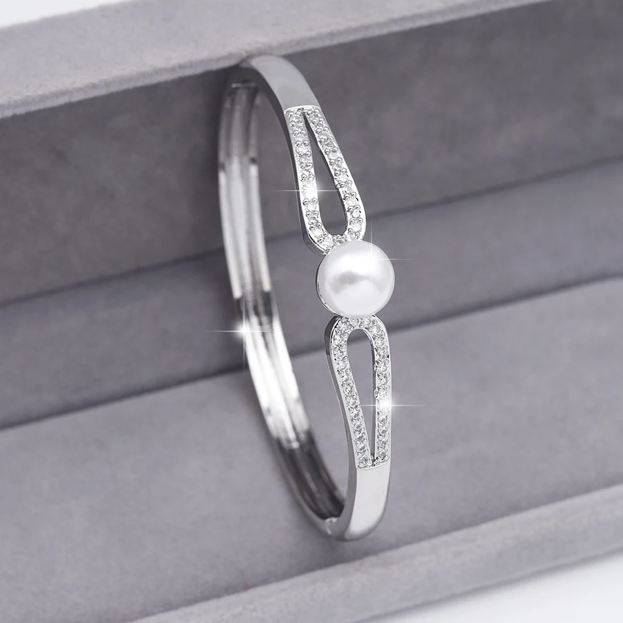 1 шт. Ближний Восток Эфиопский циркон инкрустированный медный браслет Дубай