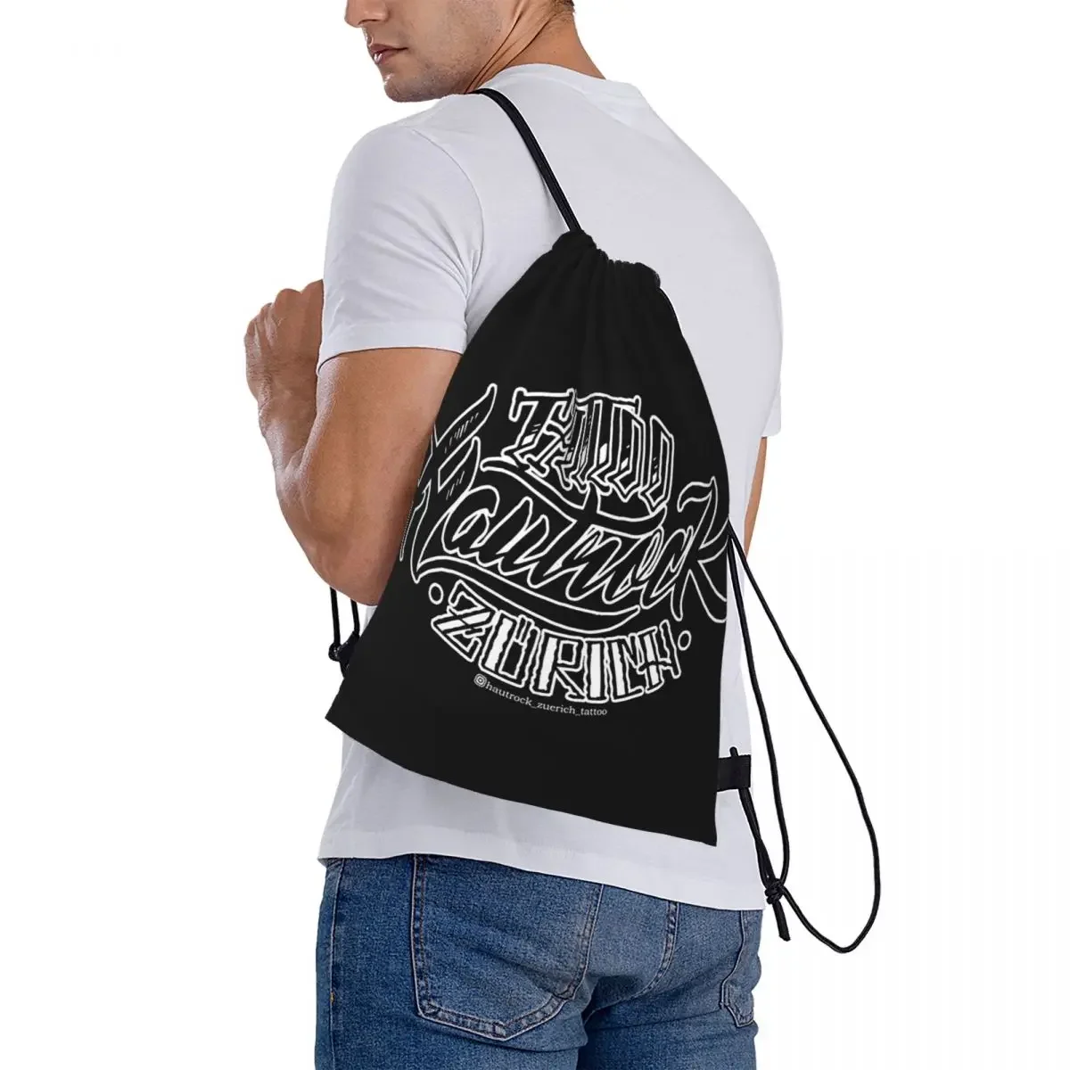 Hautrock логотип бренда название рюкзаки сумки на шнурке карманная сумка для книг