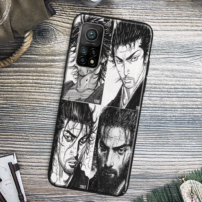Чехол Vagabond Miyamoto Musashi для Xiaomi Mi 11T Pro, 10T, 11 Lite Ultra, POCO F3, X3 GT, M3, M4 и других.