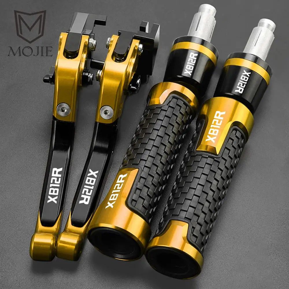 

For BUELL XB12R XB 12 R 2009 Motorcycle CNC Aluminum Adjustable Extendable Motor Brake Clutch Levers Handlebar Handle Grip Ends