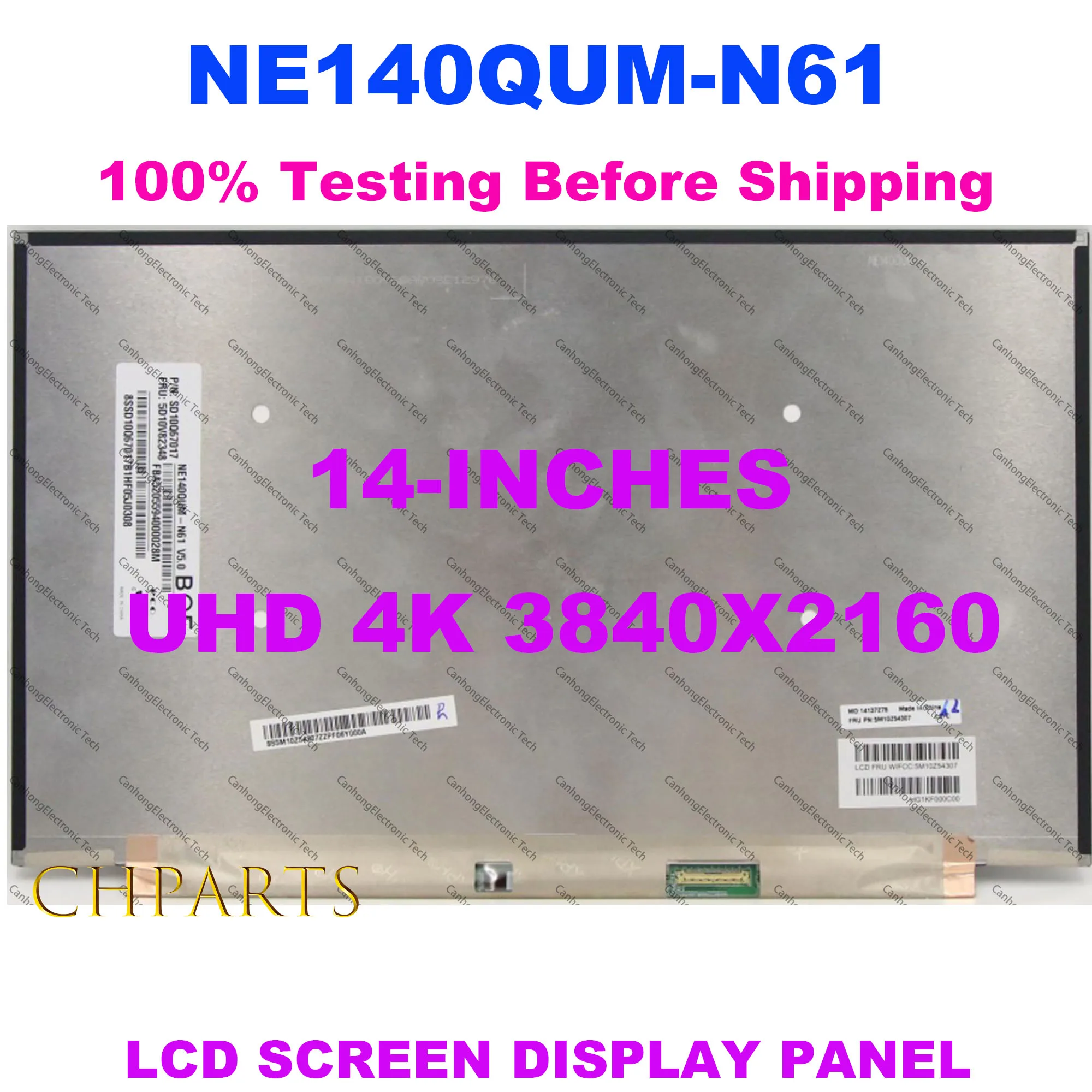 ЖК-экран 14,0 дюйма для Lenovo T14 Gen 1 T14s X1 Carbon 8-го поколения