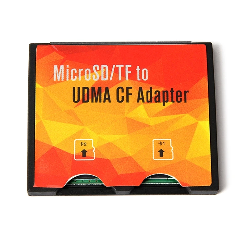 

Держатель для карт Micro-SD TF-CF адаптер Micro-SD двойной TF для компактной вспышки тип I устройство для чтения карт памяти преобразователь для камеры