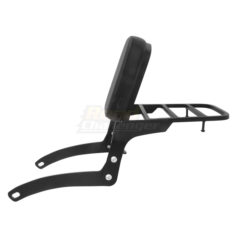 ЧЕРНЫЙ МОТОЦИКЛ Sissy бар пассажирская задняя спинка подушка для Yamaha Virago 125 250 XV125 XV250