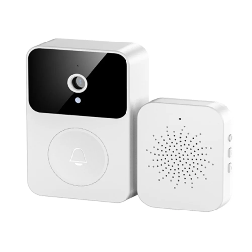 

Visual Intelligent Doorbell 800mAh Smart Wireless Remote Video Wifi Rechargeable Security Door Doorbell Two-way Audio Voice