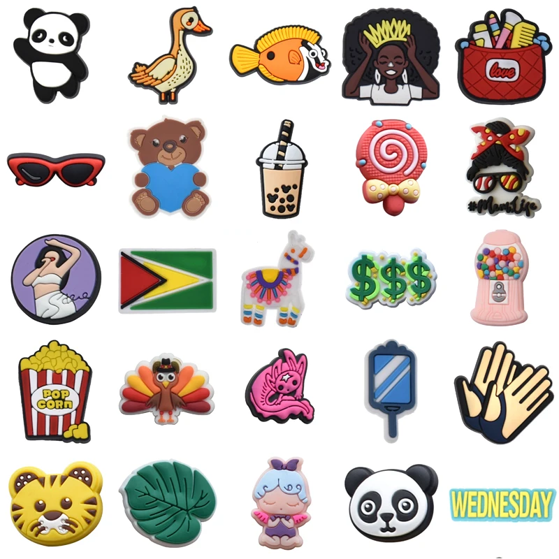 

Gifts Para Pins Kids Wholesale Bulk Girl Shoe Charms Men Shoes Accessories Decorations for Crocs Boy Set Jeans Packs Women Charm