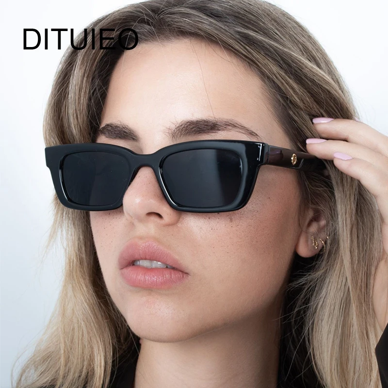 

Vintage Square Sunglasses Woman Brand Designer Shades Mirror Driver Sun Glasses Female Small Frame Retro Colorful Oculos De Sol