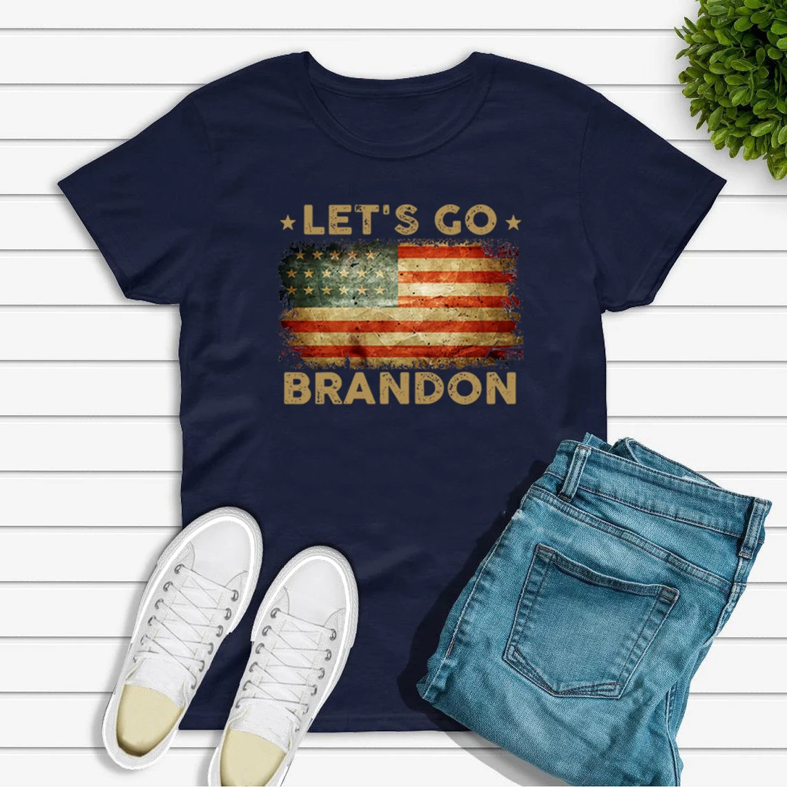 

Футболка с американским флагом Let's Go, Брэндон, забавная рубашка Джо биден, Женская Мужская футболка с коротким рукавом, винтажная графическа...