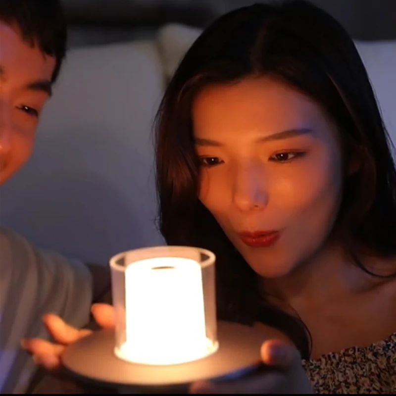 

Night Light LED Night Light Bar Candle Table Lamp Atmosphere Light decoration holiday blessing -19