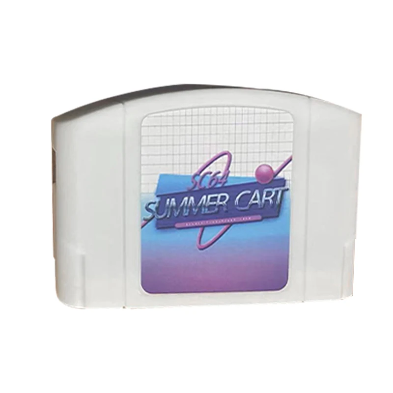 Флэш-картридж для игровой карты 6TG SummerCart64 консоли N64 версия с бесплатной кнопкой