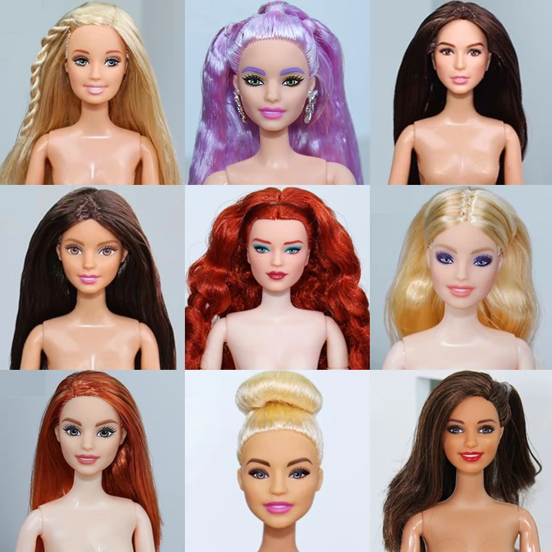 Ed Hair Dress Up Toys For Girls Play House Princess Barbie Shapes