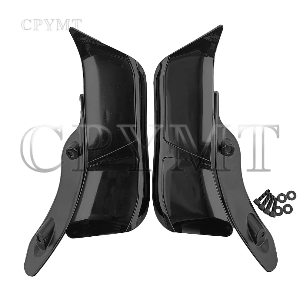 

Подходит для Harley Road Glide FLTRX FLTRXS 15-Up мотоцикла, регулируемый верхний обтекатель с крыльями летучей мыши, акценты, воздушный дефлектор, ветровые дефлекторы