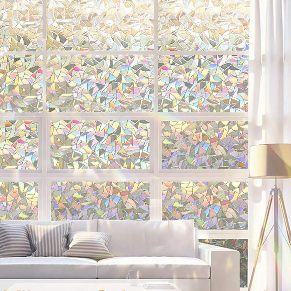 

3d Electrostatic Glass Sticker Static Cling Static Privacy Protective Window Stickers Pet Film Decorative Sticker Self Adhesive