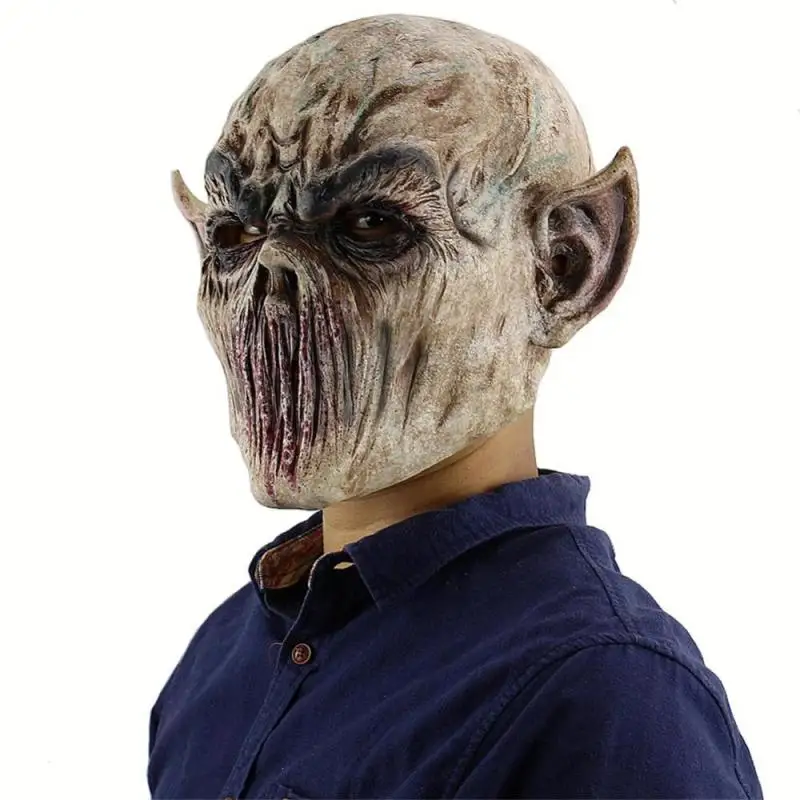 

Halloween Horrible Ghastful Creepy Scary Realistic Monster Mask Masquerade Supplies Party Props Cosplay Costumes