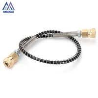 m10x1thread with quick disconnect 40mpa 400bar 6000psi pcp pneumatics air pump 50cm long air refilling high pressure nylon hose